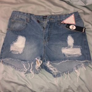 mid rise shorts